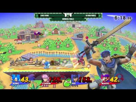 1v1 Me Bro #5 dWF: Linus/Hawk (P1/P3) vs GG Nom/Nibble (Corrin/Mario)