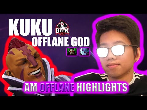 Geekfam Kuku - (Highlights) 22 Kills Anti Mage Random Picked Offlane!