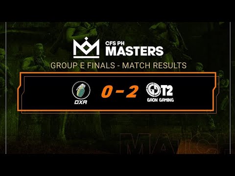 CFPH: Death X Acceptance vs Gaon Gaming T2 - CFS MASTERS 2023 SUMMER |GROUP E FINALS - MATCH 2 | Bo3