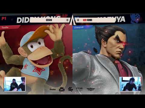 Citadel #2 - Cesco (Diddy Kong) vs. GCR | Kami (Kazuya & Inkling) - Winners Round 2