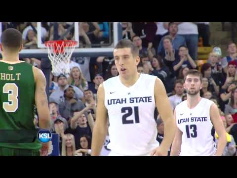 Spencer Butterfield goes 5-7 from beyond the arc vs Colorado State