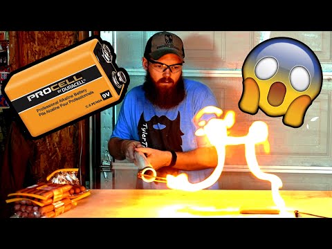 Ich habe 500 9-Volt-Batterien angeschlossen...