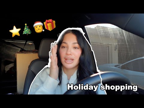 HOLIDAY SHOPPING & DECORATING MY MOMS HOUSE FOR CHRISTMAS