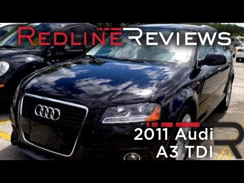 2011 Audi A3 TDI Walkaround, Start Up & Rev, Review