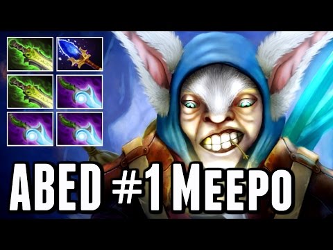 Abed [Meepo] Carry 2 Ethereal Blade 28 Kills 1k GPM Best Ranked Gameplay - Dota 2