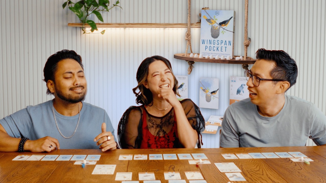 Wingspan goes TINY! Wingpsan Pocket Gameplay