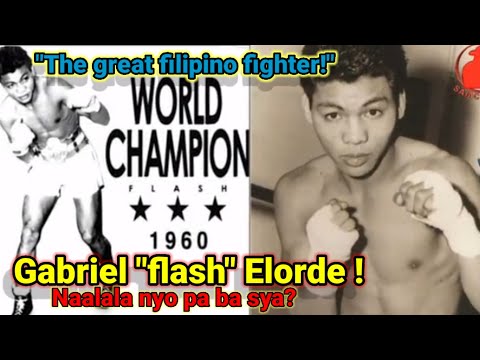 Gabriel "flash" Elorde | THE GREATEST FILIPINO FIGHTER | 1960's only Asian/Filipino World Champion!.