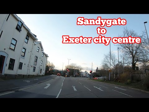 A Matty’s drive with us production 06/03/22 Sandy Gate - city centre Exeter real time South Devon UK