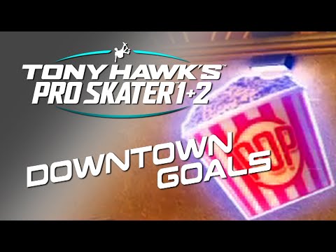 Tony Hawk's Pro Skater 1+2 - Downtown Park Goals!