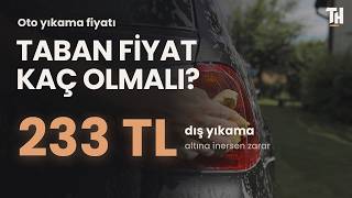 Oto Yıkama Fiyatı Nasıl Belirlenir? Taban Fiyat ve Dakika Hesabı