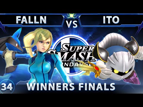 SSS 34 - NS falln (ZSS/Lucario) Vs. Ito (Meta Knight) SSB4 Winners Finals - Sm4sh Wii U - Smash 4