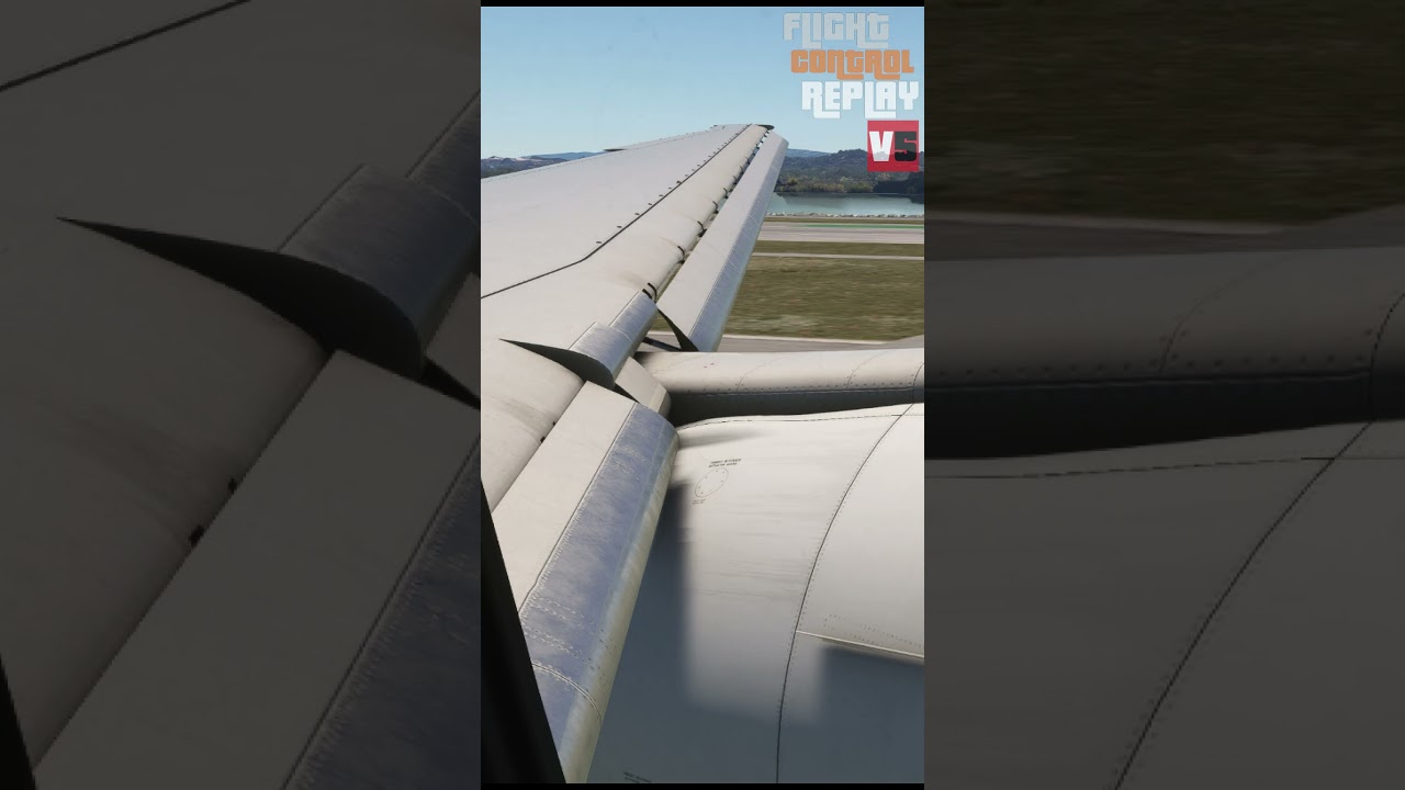 FlightControlReplay V5 with PMDG B777 in MSFS. With Spoilers and Reverses support.
