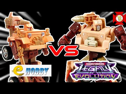 TRANSFORMERS Legacy Detritus Versus eHobby Detritus – Review