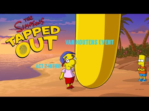The Simpsons Tapped Out: Van Houtens Event- Act 2 Intro