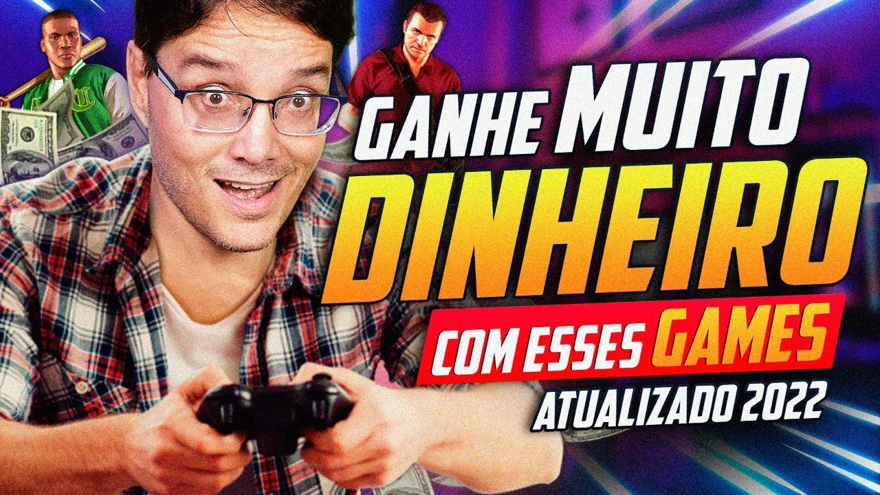 GANHE DINHEIRO JOGANDO VIDEOGAME! NÃO EXISTE MAIS DESCULPA!
