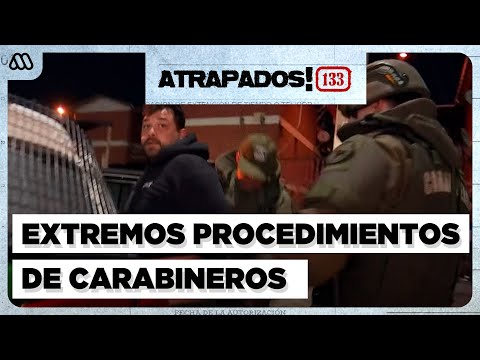 Atrapados 133 | Delincuentes buscan escapar a como de lugar de Carabineros