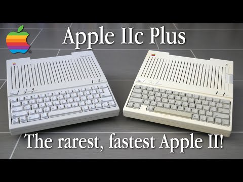 Apple IIc Plus - the rarest and fastest Apple II!