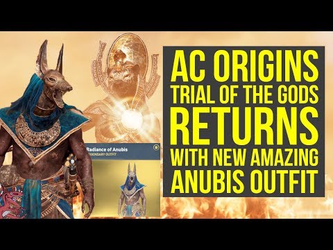 Assassin's Creed Origins Trial of the Gods RETURNS With AC Origins Anubis Outfit & More Video