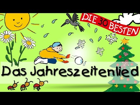 Das Jahreszeitenlied - Wissenslieder für Kleinkinder || Kinderlieder
