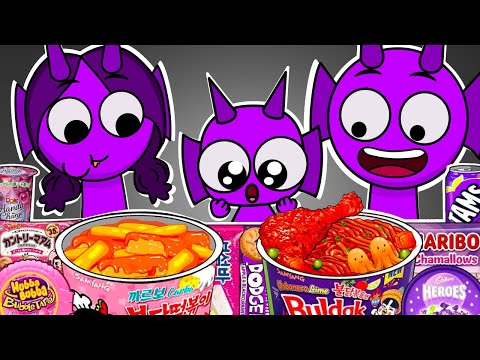 POOR DURPLE FAMILY vs RICH SPRUNKI 😢🤑 Happy End Story 🌟 Sprunki Incredibox Animation
