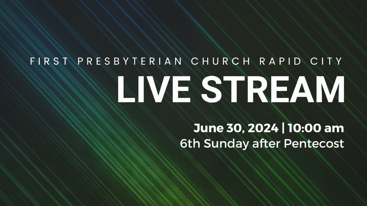 June 30, 2024 | 10:00 am | 6th Sunday after Pentecost