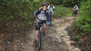 preview picture of video 'Le Pélé VTT du diocèse de Pontoise en 2014'