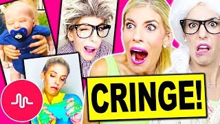 REACTING TO MY CRINGY MUSICALLYS!!