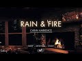 Rain and Fireplace Sounds | NO ADS | Cozy Rain Sounds For Sleeping