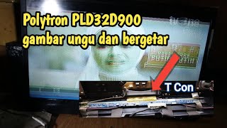 Download lagu Cara memperbaiki Tv Led Polytron PLD 32D900 Gambar Ungu dan bergetar mp3