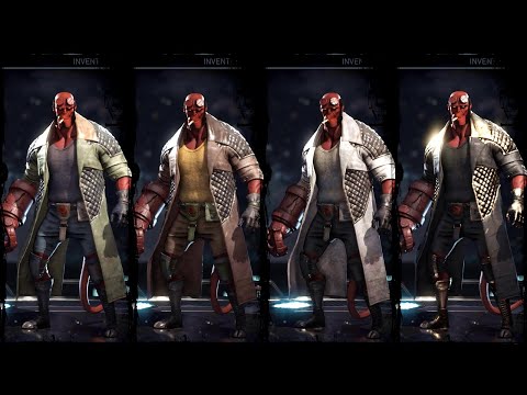 Hellboy - Gear and Skin Showcase - Injustice 2