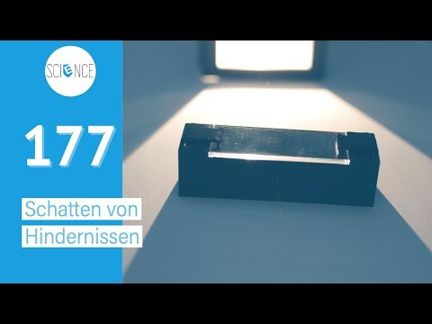 Schatten eines Körpers - Experiment