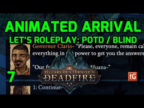 Port Maje: Animated Arrival (Path of the Damned Let's Roleplay Pillars of Eternity 2: Deadfire) #7