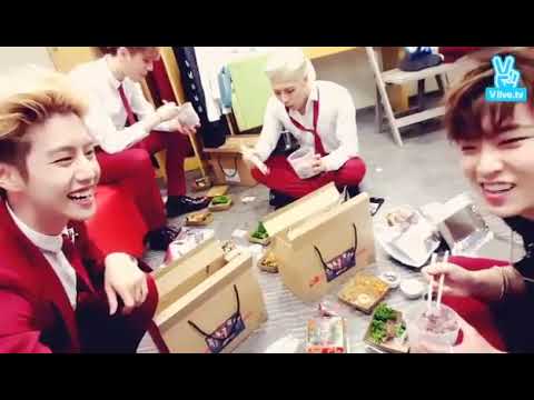 [SUB] 151022 - GOT7 Mukbang time♡