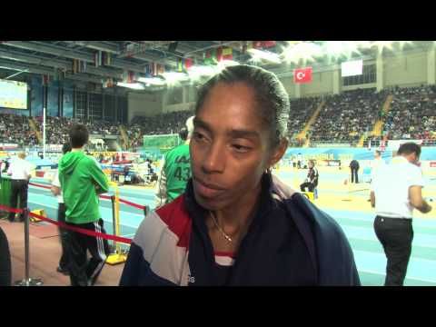 Istanbul 2012 Mixed Zone: Yarmilé Albama GBR