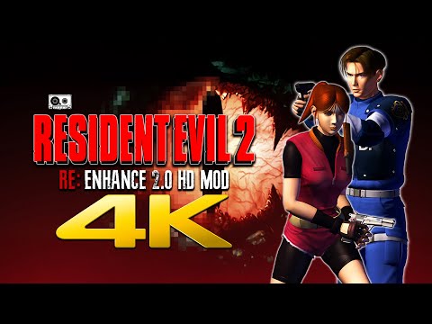 RESIDENT EVIL 2 | RE: ENHANCE 2.0 HD MOD | Full Game Longplay Walkthrough No Commentary | 4K 60fps