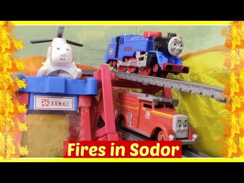 Thomas and Friends Belle and Flynn to the rescue | Fires in Sodor | Thomas the Tank Engine Episode Video