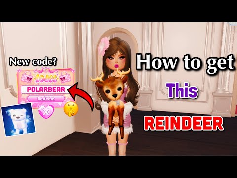 NEW CODE?⚠️ How to Get THE REINDEER in Dress to impress Mini update 