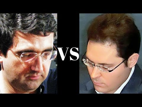 Amazing Chess Game : Vladimir Kramnik vs Peter Leko - Spanish Game: Marshall Attack (C89)