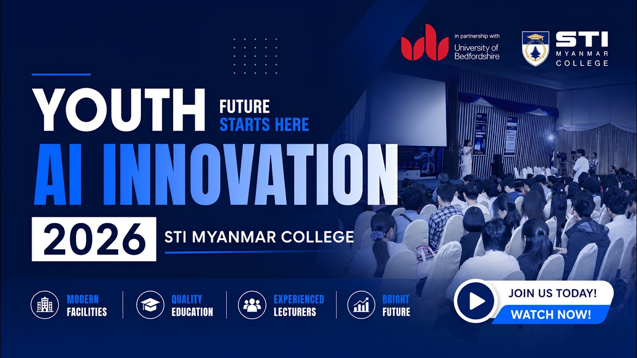 Youth AI Innovation 2026 | AI & Future Careers in Myanmar