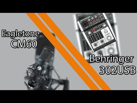 BEHRINGER 302 USB ET EAGLETONE CM60 | 📦 UNBOXING + ⚠️ TEST