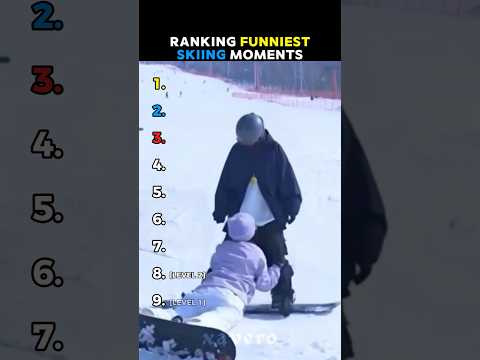 Ranking FUNNIEST SKIING MOMENTS 💀🗿