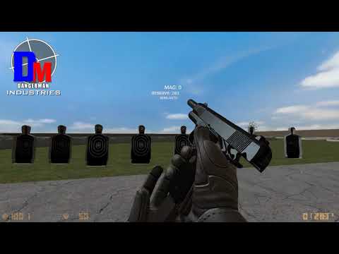 [TFA] INS M45 - COD anims Shooting Demo - Garry's Mod