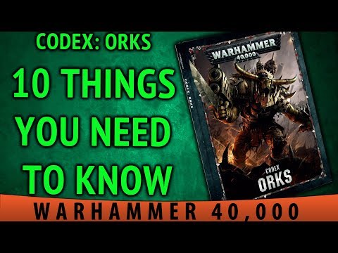 BoLS Overview | 10 Things You Need To Know From Codex: Orks