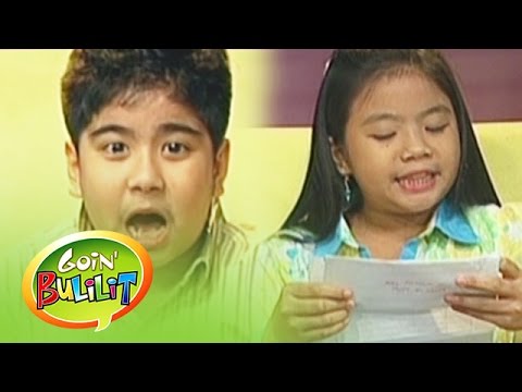 Goin' Bulilit: Pilosopo Tasyo En Syota