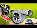 How To Make Powerful Air Blower Using Computer Fans Homemade Blower Fan
