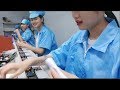 Take you into the Chinese electronics factory assembly line