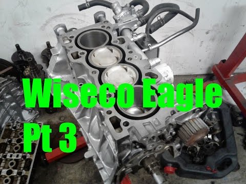 B16 Wiseco Piston, Eagle Rods Rebuild