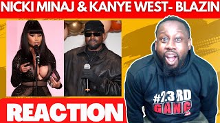 Nicki Minaj - Blazin&#39; ft. Kanye West - PINK FRIDAY (Verse Breakdown!!) | @23rdMAB REACTION