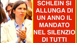 SCHLEIN SI ALLUNGA DI UN ANNO IL MANDATO DI SEGRETARIA PD NEL SILENZIO DI TUTTI: BELLA DEMOCRAZIA