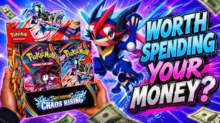 Opening A Pokemon Chaos Rising Booster Box, Worth It?